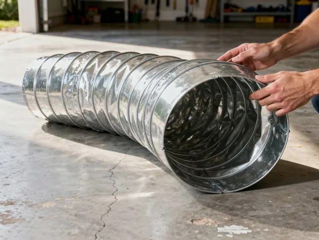 Commerce Dryer Vent Cleaning specialist using advanced equipment for thorough duct cleaning in Commerce