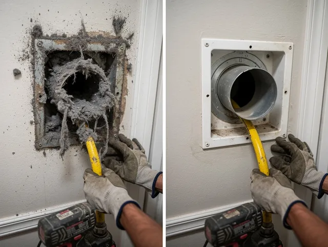 Expert gas dryer vent cleaning by Commerce Dryer Vent Cleaning in Commerce