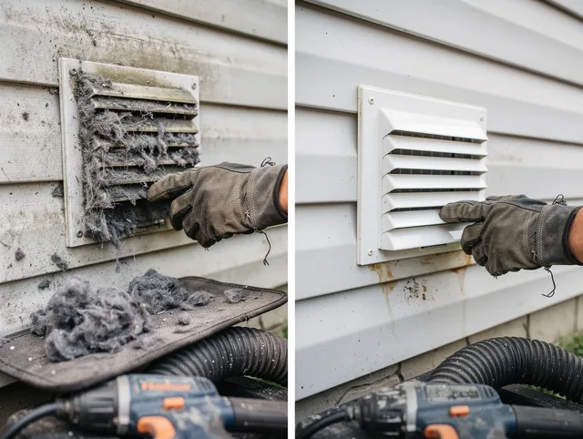 Residential dryer vent cleaning by Commerce Dryer Vent Cleaning in Commerce